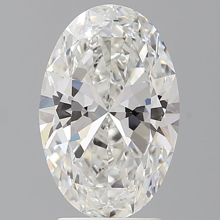3.10 ct. oval Lab Grown Diamond front image