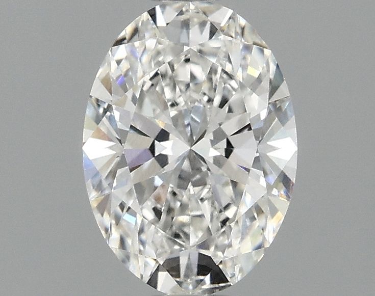 1.10 ct. oval Lab Grown Diamond front image