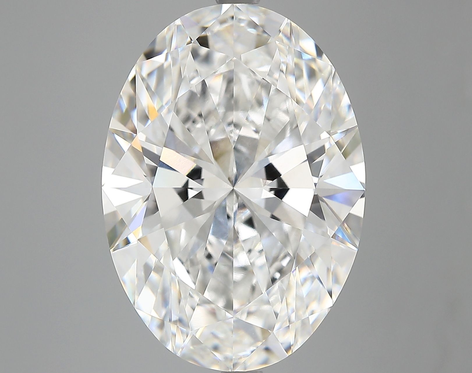 9.10 ct. oval Lab Grown Diamond front image