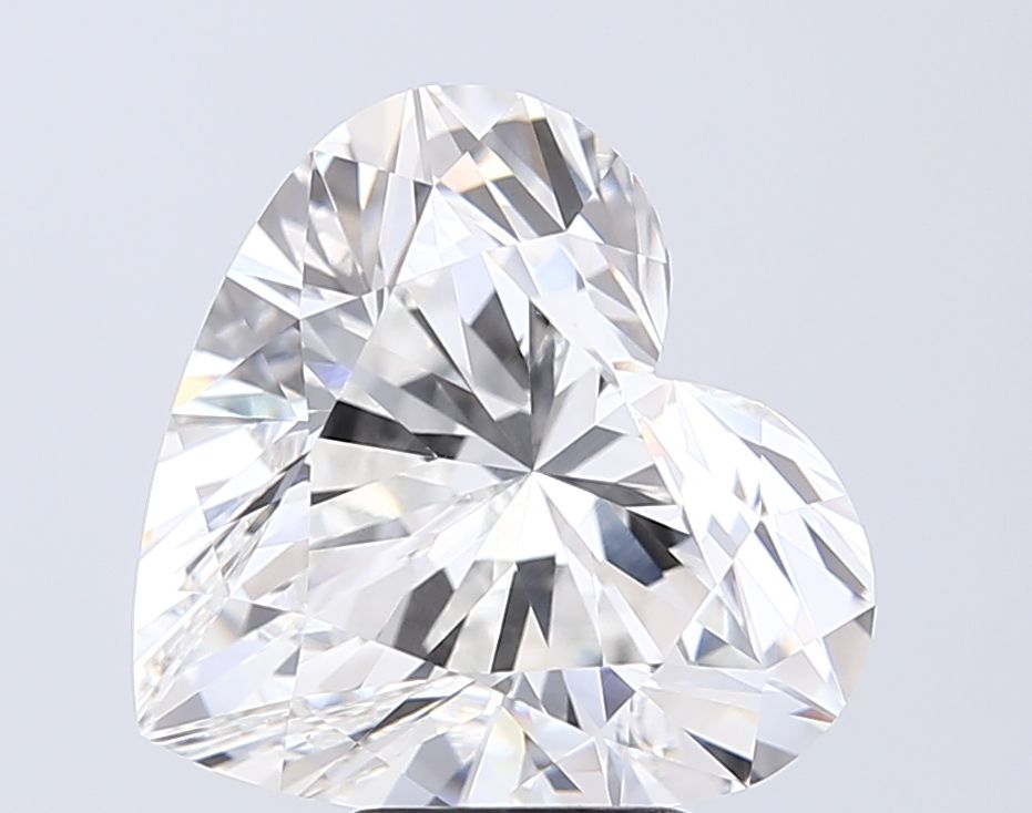 6.07 ct. heart Lab Grown Diamond front image