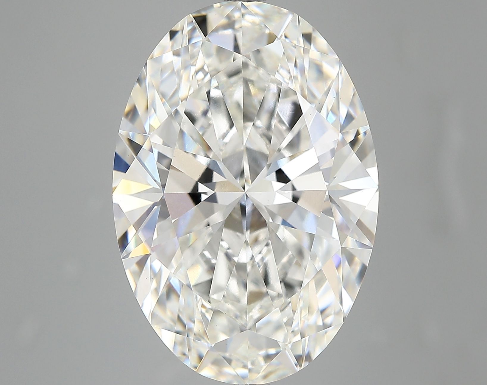 9.14 ct. oval Lab Grown Diamond front image