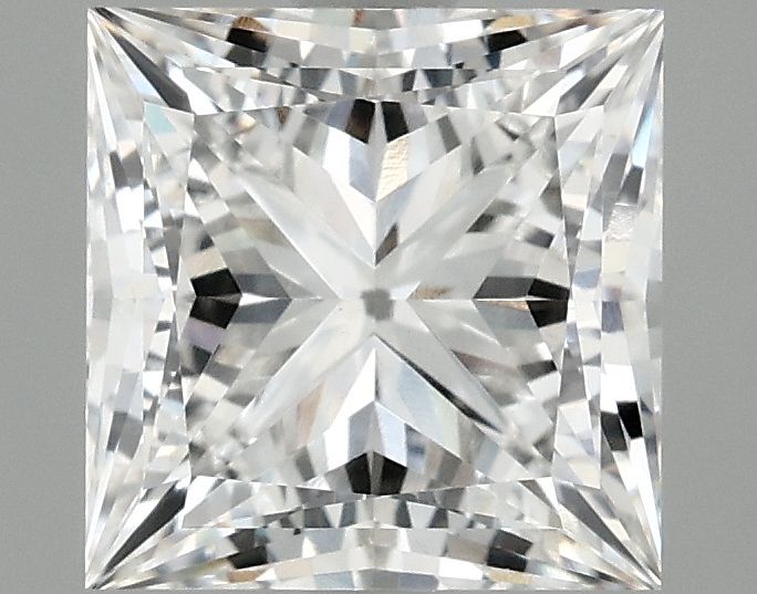 2.10 ct. princess Lab Grown Diamond front image