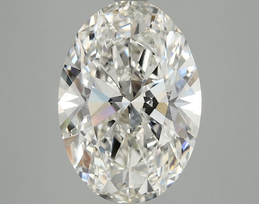 3.98 ct. oval Lab Grown Diamond front image