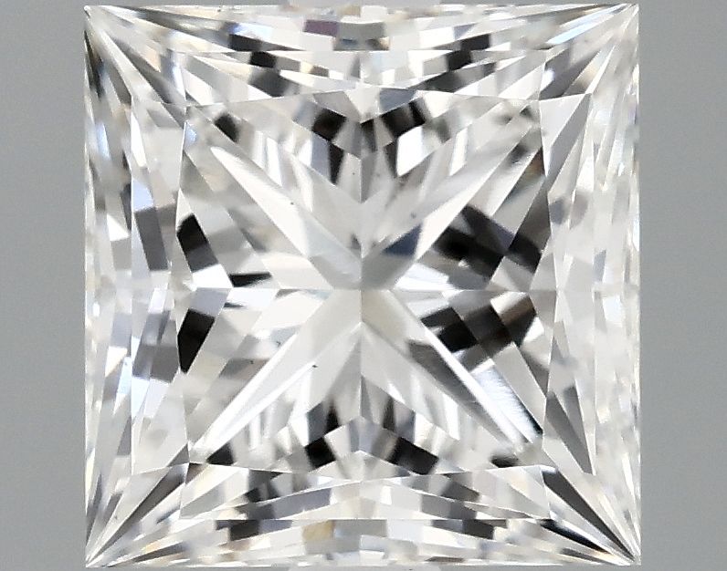 2.10 ct. princess Lab Grown Diamond front image