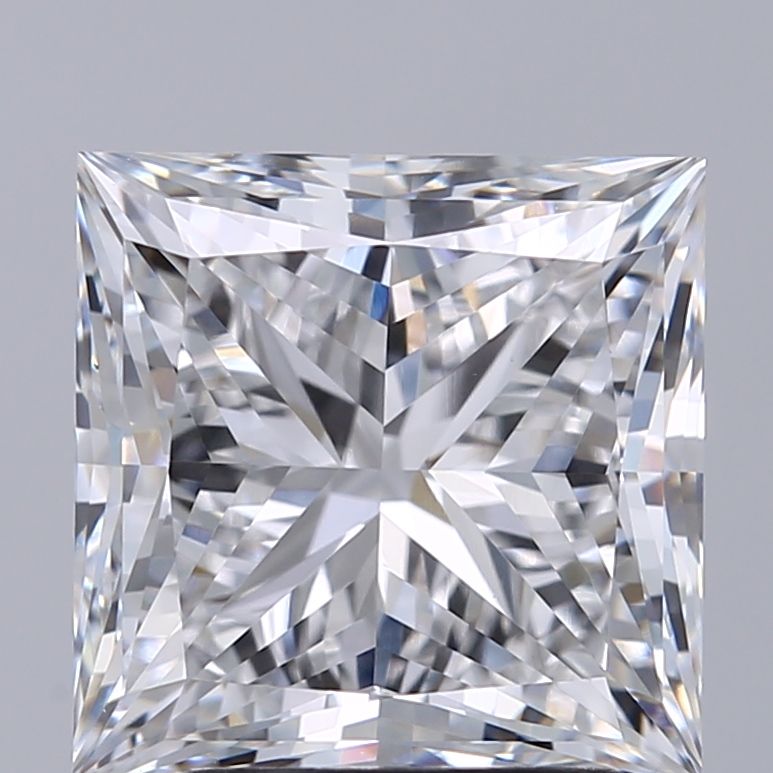 2.76 ct. princess Lab Grown Diamond front image