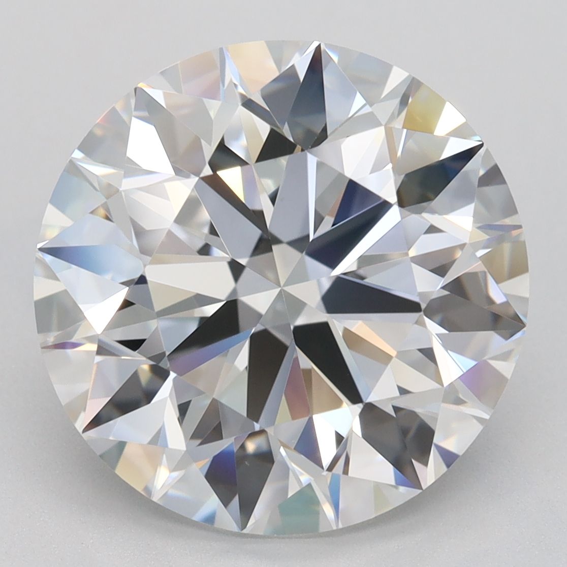 6.01 ct. round Lab Grown Diamond front image