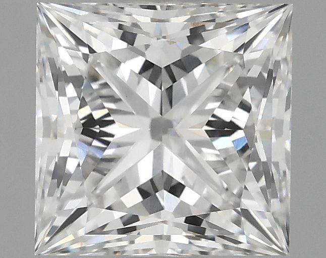 1.54 ct. princess Lab Grown Diamond front image