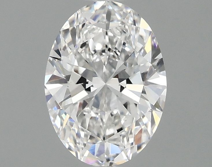 1.24 ct. oval Lab Grown Diamond front image