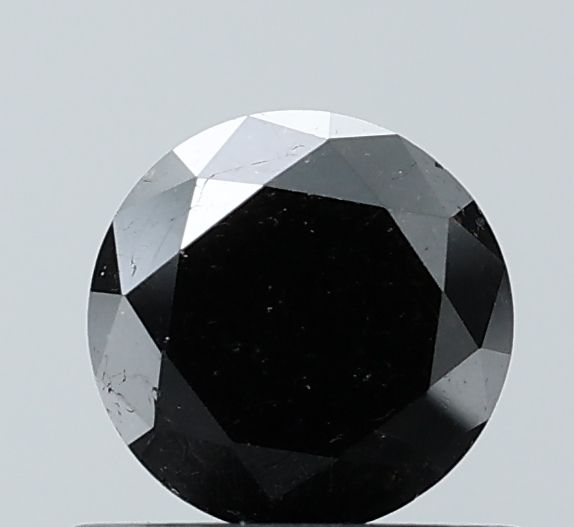0.94 Carat Round Diamond Black VS1