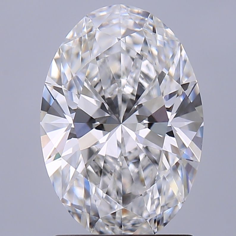 1.44 ct. oval Lab Grown Diamond front image