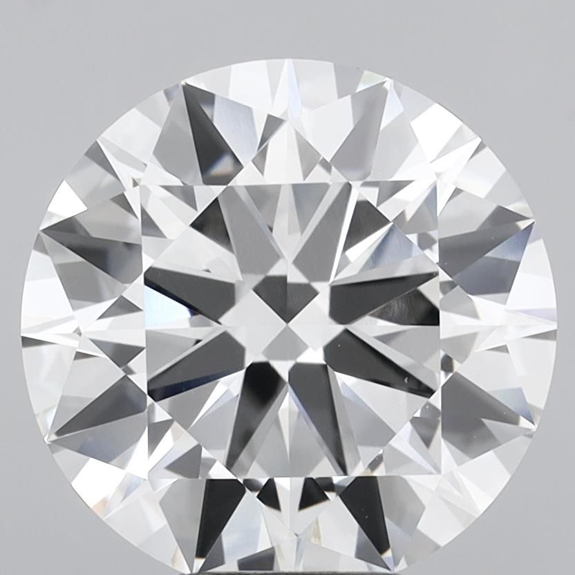 6.04 ct. round Lab Grown Diamond front image