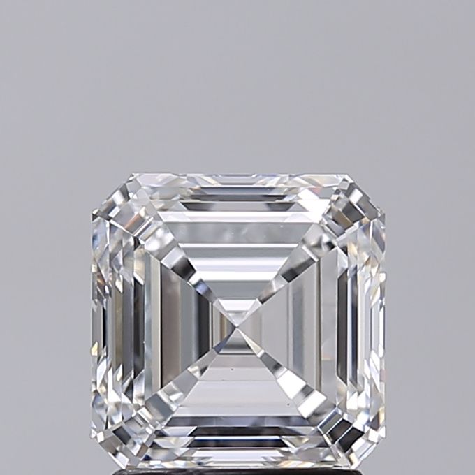 2 ct lab-grown Asscher Diamond