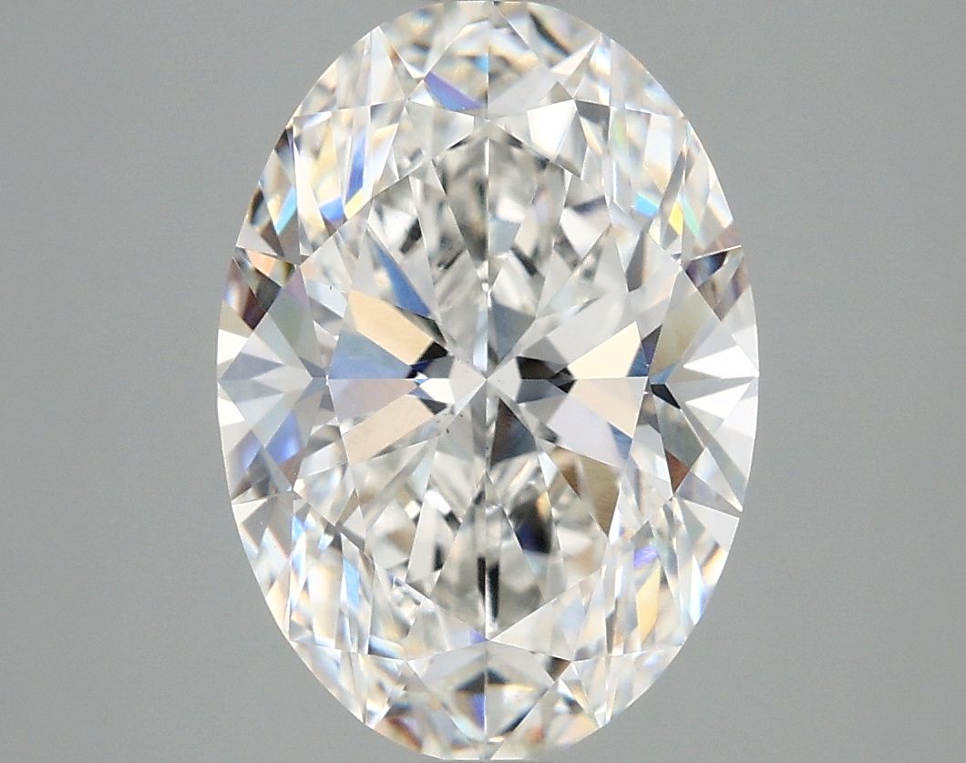 3.89 ct. oval Lab Grown Diamond front image
