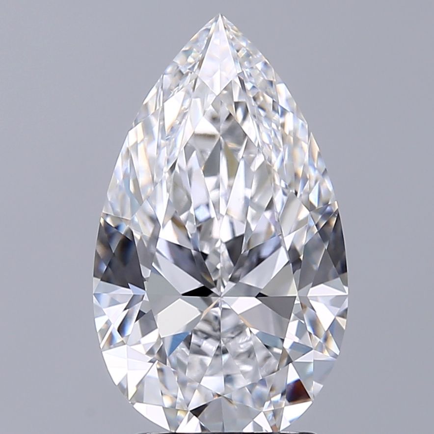 2.60 ct. pear Lab Grown Diamond front image