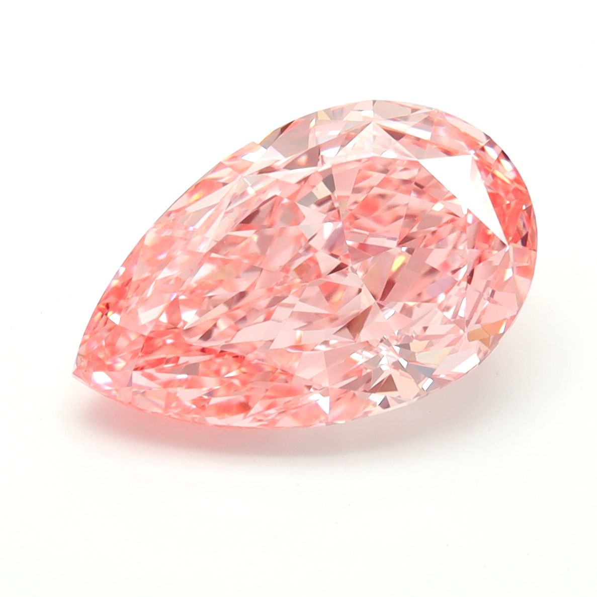 4.21 ct. pear Lab Grown Diamond front image