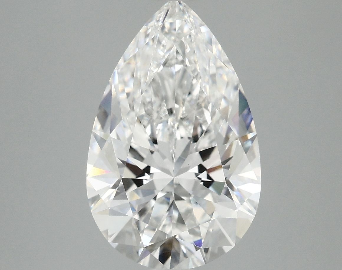 4.08 ct. pear Lab Grown Diamond front image