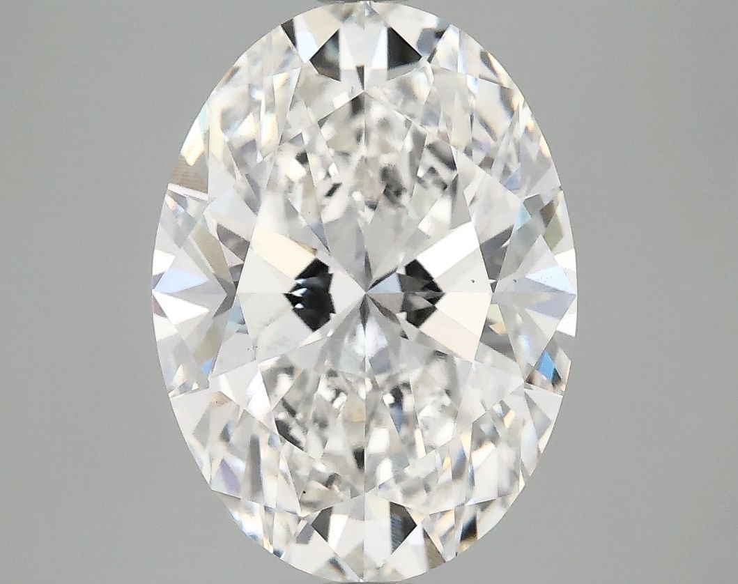 4.09 ct. oval Lab Grown Diamond front image
