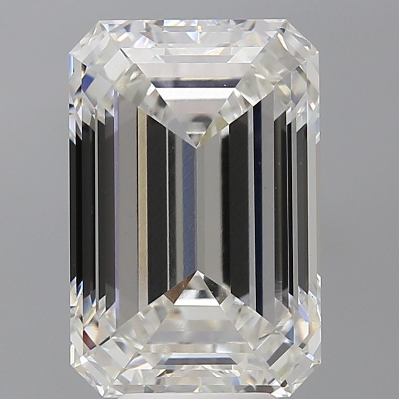 7.08 ct. emerald Lab Grown Diamond front image