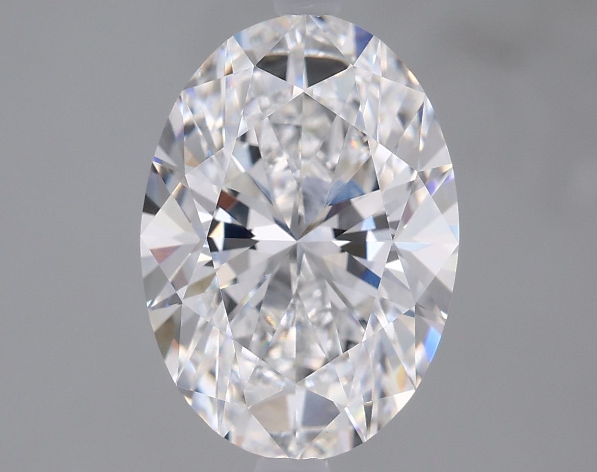 2.07 ct. oval Lab Grown Diamond front image
