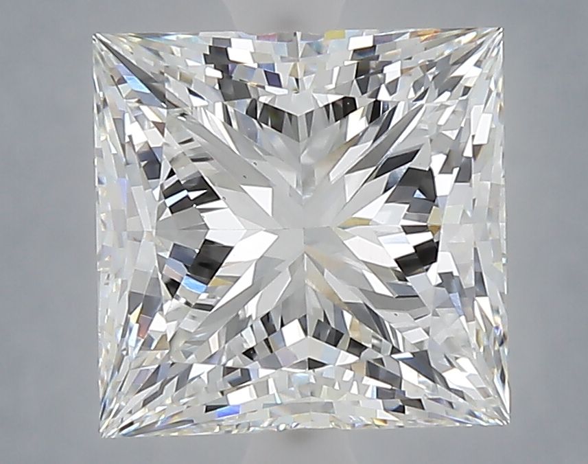 4.03 ct. princess Lab Grown Diamond front image