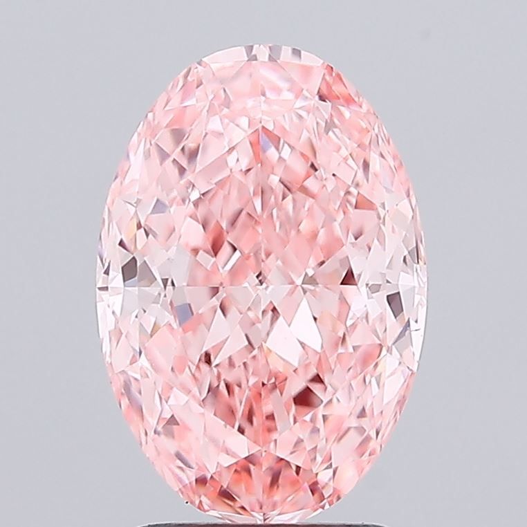 2.63 ct. oval Lab Grown Diamond front image
