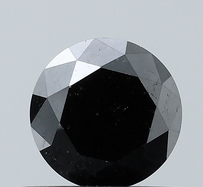 0.75 Carat Round Diamond Black VS2