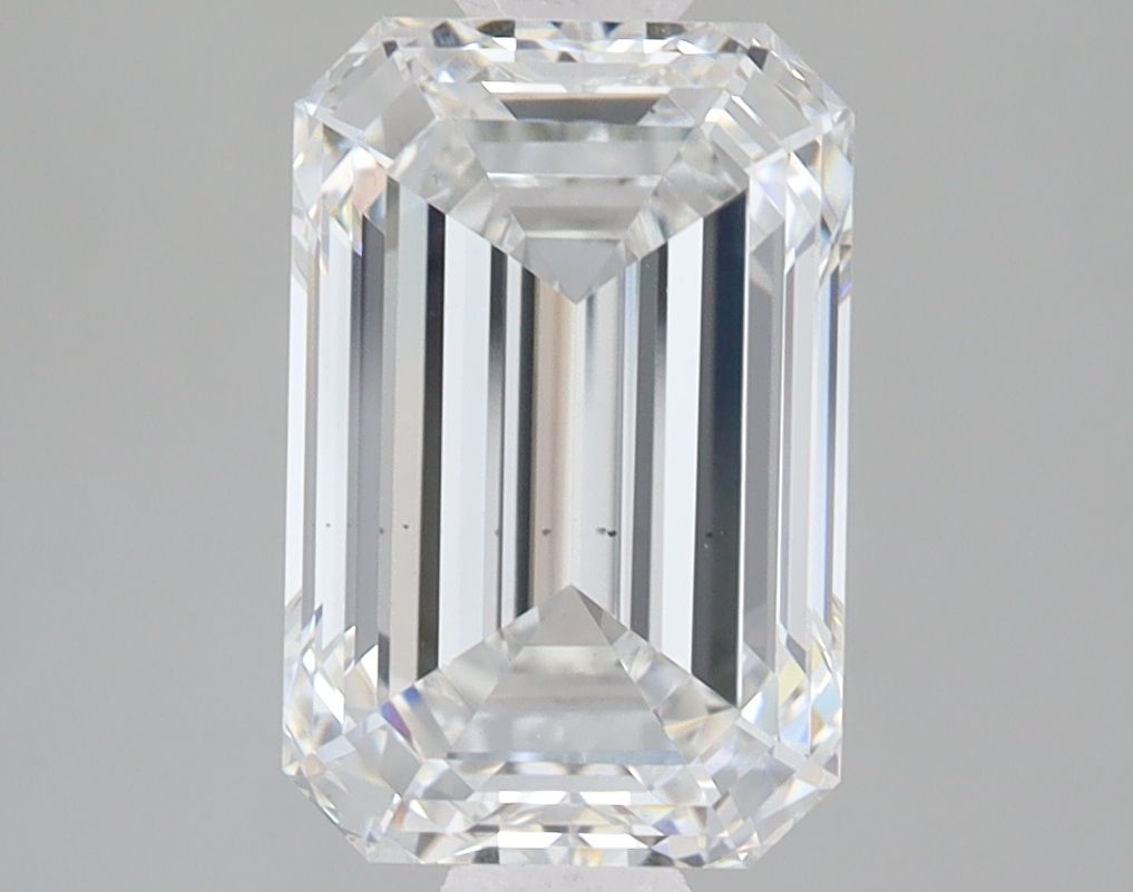 3.43 ct. emerald Lab Grown Diamond front image