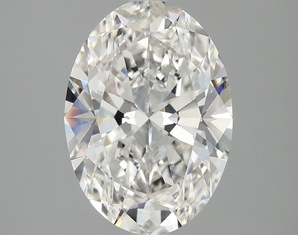 3.08 ct. oval Lab Grown Diamond front image