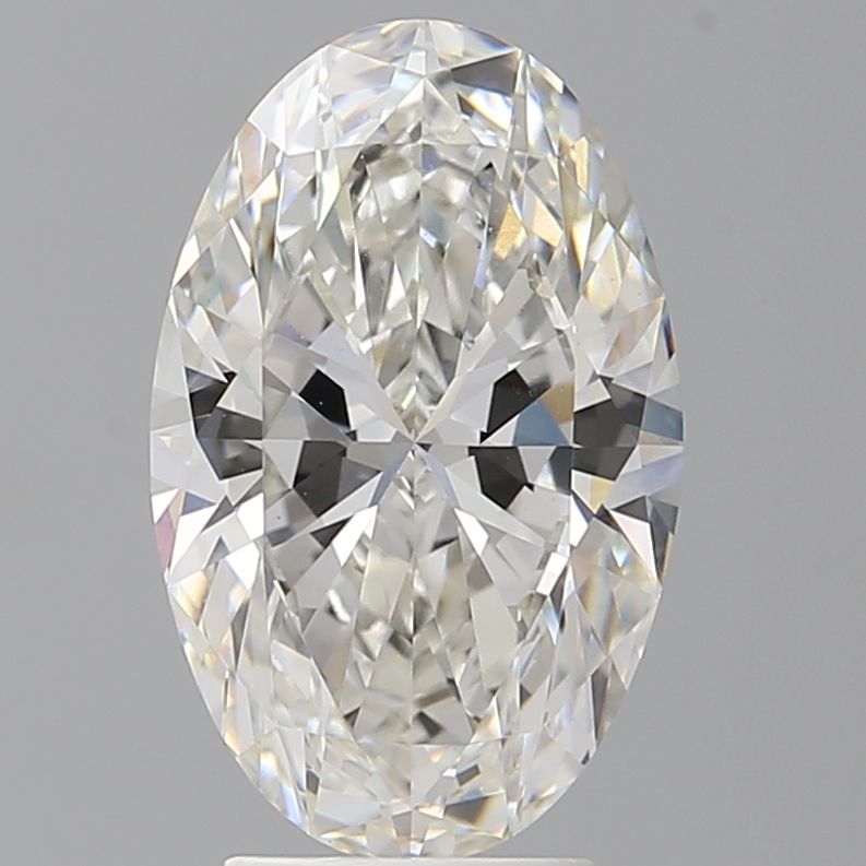 4.01 ct. oval Lab Grown Diamond front image