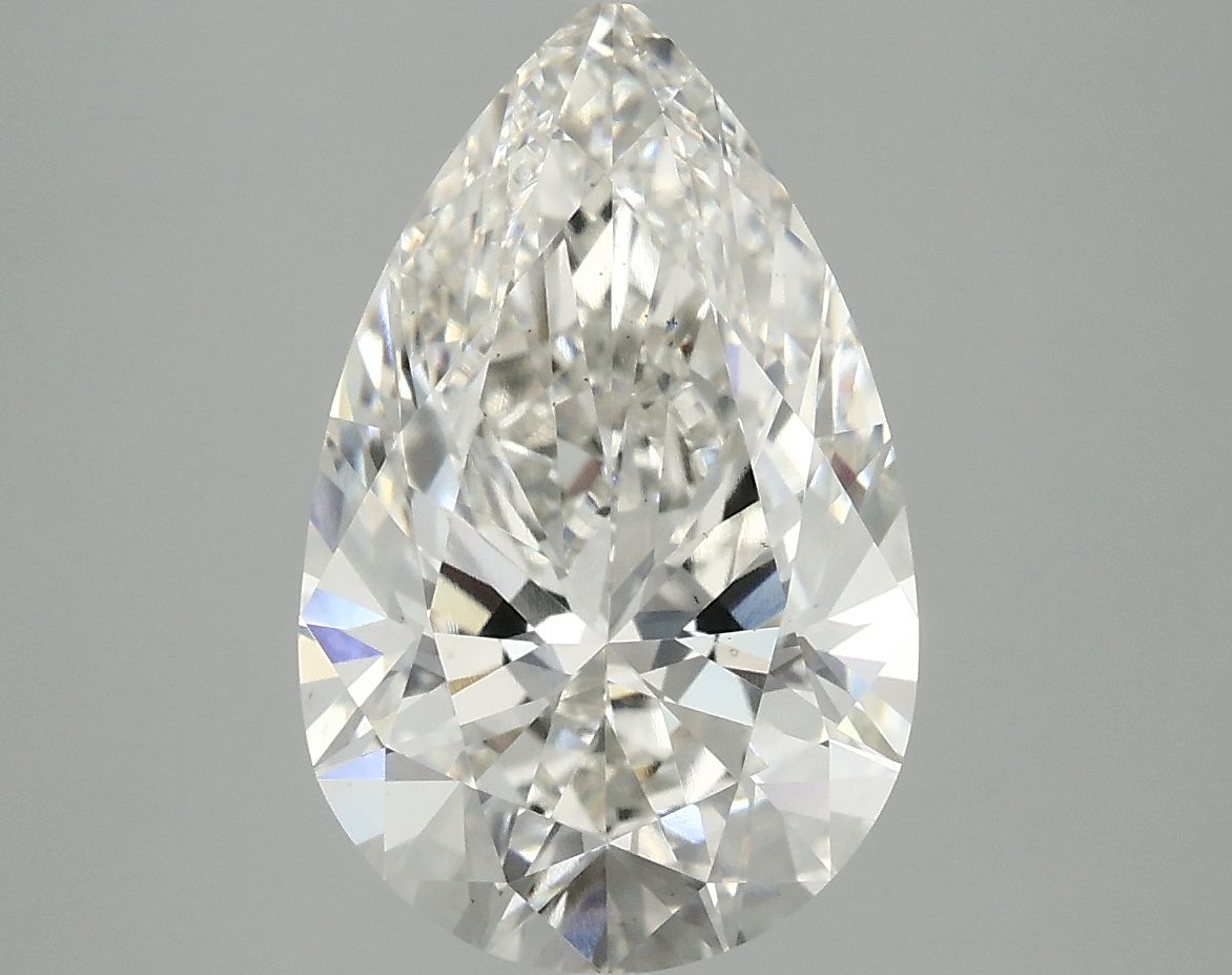 4.09 ct. pear Lab Grown Diamond front image