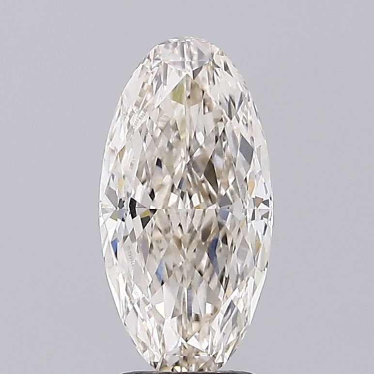 2.65 ct. oval Lab Grown Diamond front image
