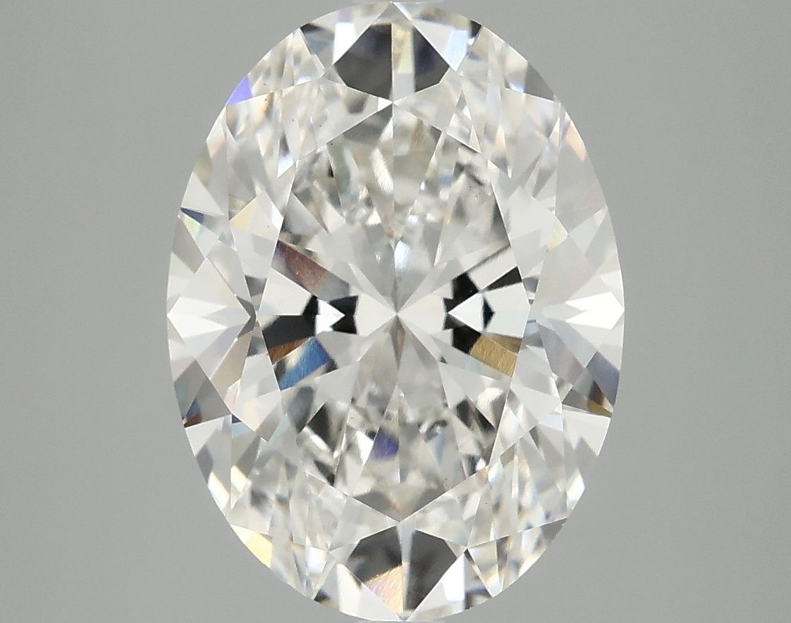 4.08 ct. oval Lab Grown Diamond front image