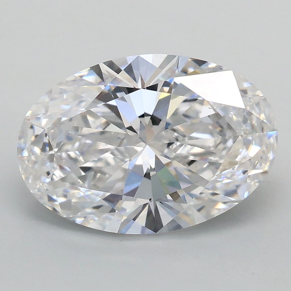 3.03 ct. oval Lab Grown Diamond front image