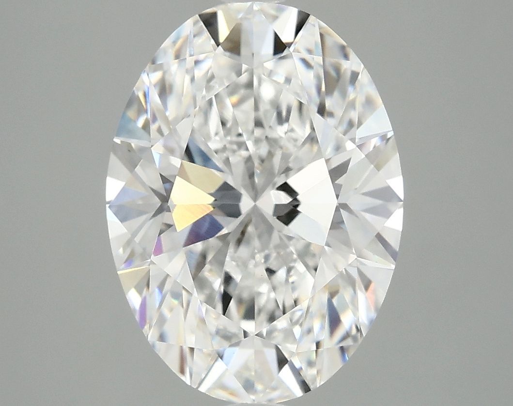 4.10 ct. oval Lab Grown Diamond front image