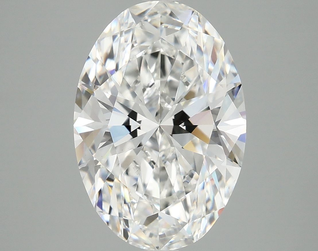 4.08 ct. oval Lab Grown Diamond front image