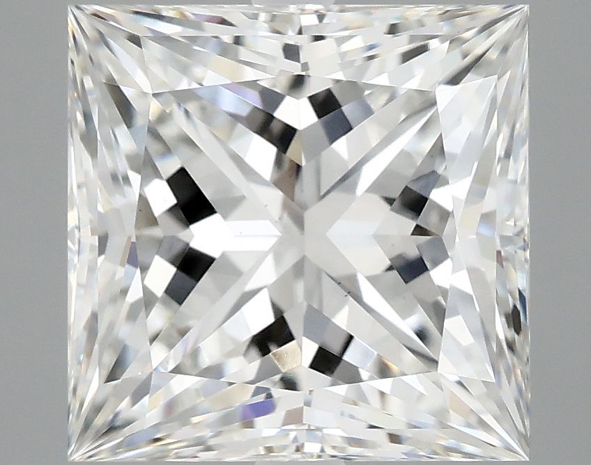 5.09 ct. princess Lab Grown Diamond front image