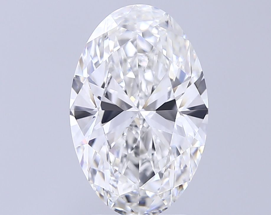 3.50 ct. oval Lab Grown Diamond front image