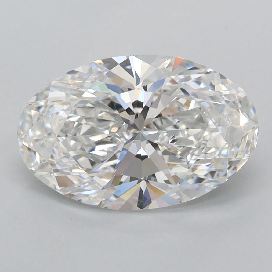 2.02 ct. oval Lab Grown Diamond front image