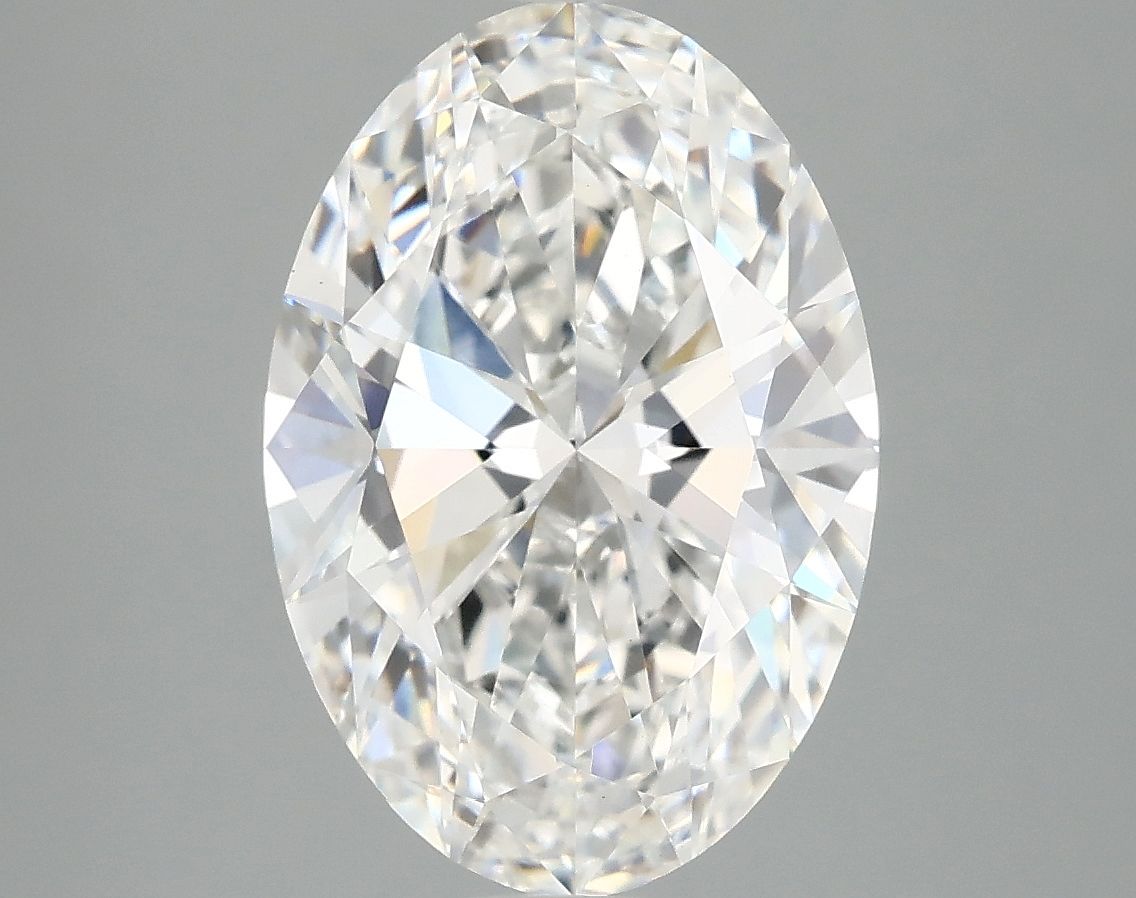 3.98 ct. oval Lab Grown Diamond front image