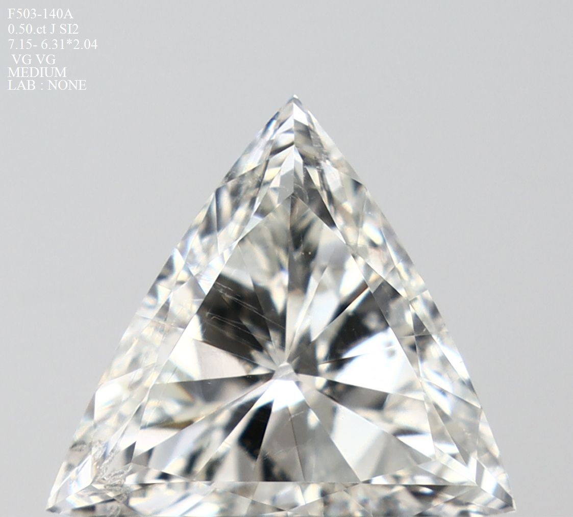 0.50ct Triangular J SI2