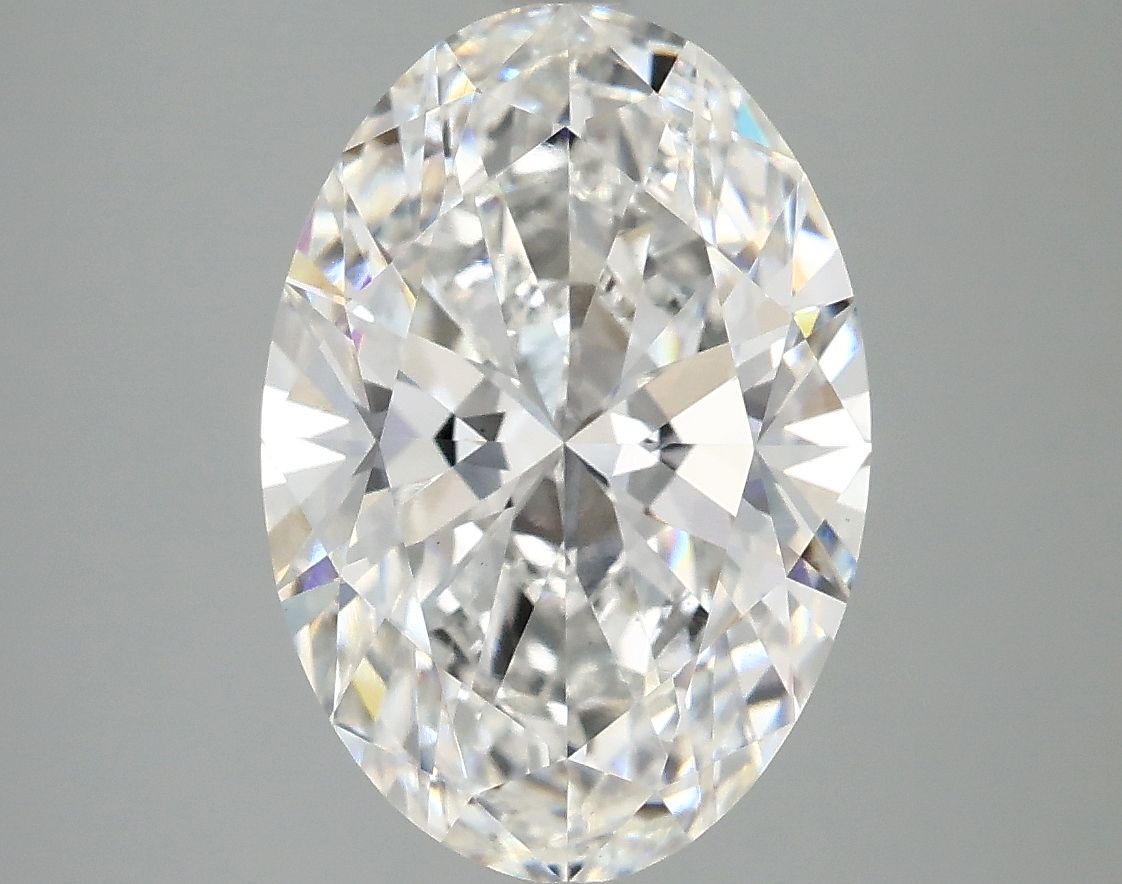 3.94 ct. oval Lab Grown Diamond front image
