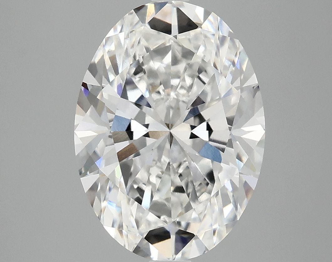 3.93 ct. oval Lab Grown Diamond front image