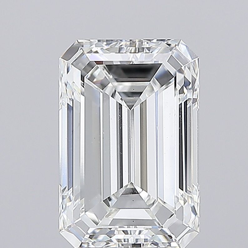 5.03 ct. emerald Lab Grown Diamond front image