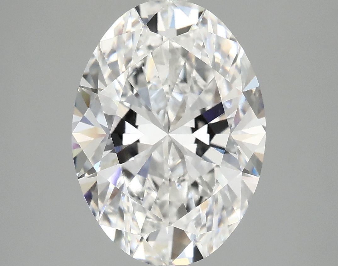 4.10 ct. oval Lab Grown Diamond front image