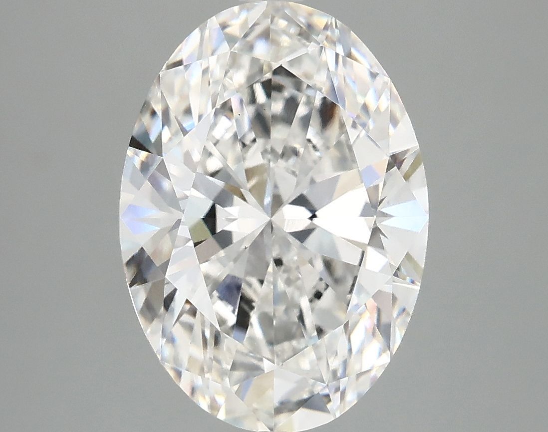 3.94 ct. oval Lab Grown Diamond front image