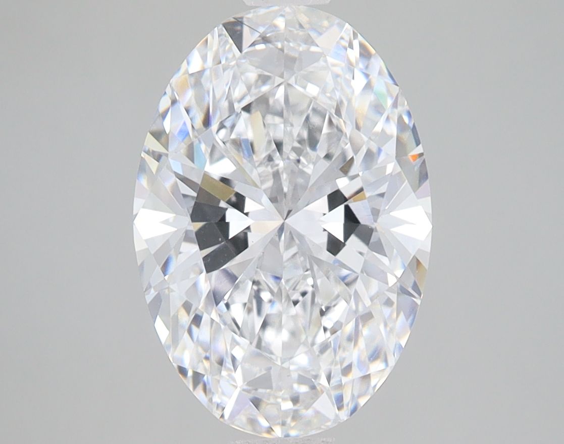 3.08 ct. oval Lab Grown Diamond front image