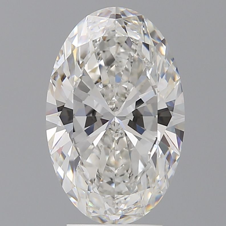 4.02 ct. oval Lab Grown Diamond front image