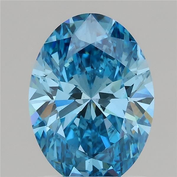 1.53 ct. oval Lab Grown Diamond front image