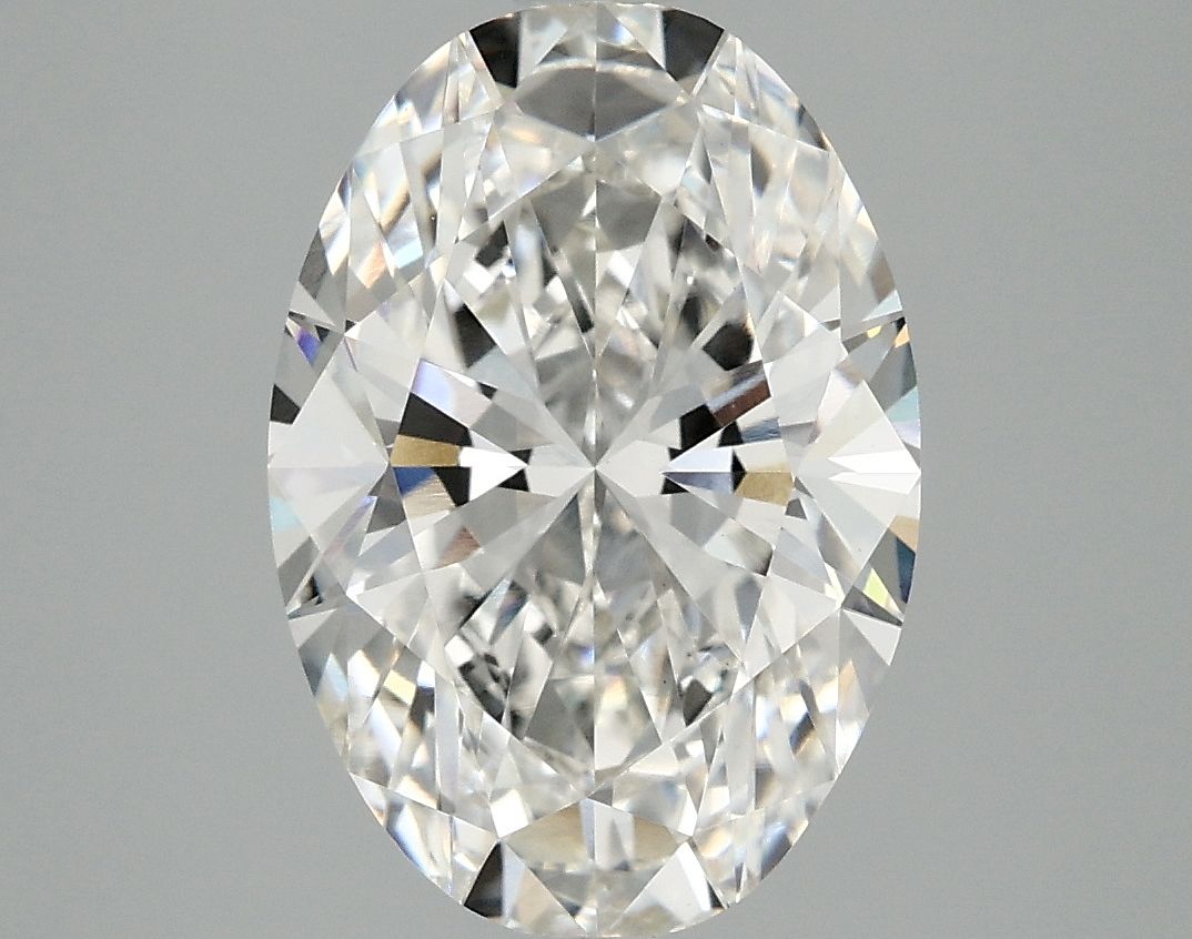 3.92 ct. oval Lab Grown Diamond front image