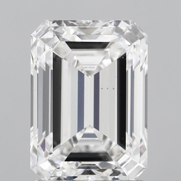 2.61 ct. emerald Lab Grown Diamond front image